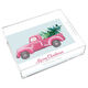 Red Truck Lucite Tray Image 1 of 4